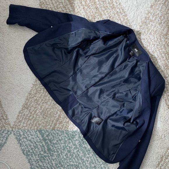 Navy blue blazer - Picture 3 of 8